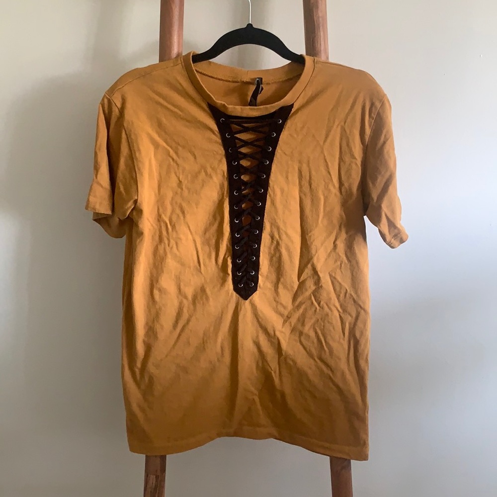 Tie up shirt
